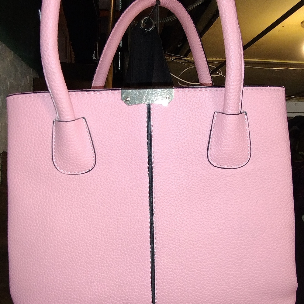 Pink clutch